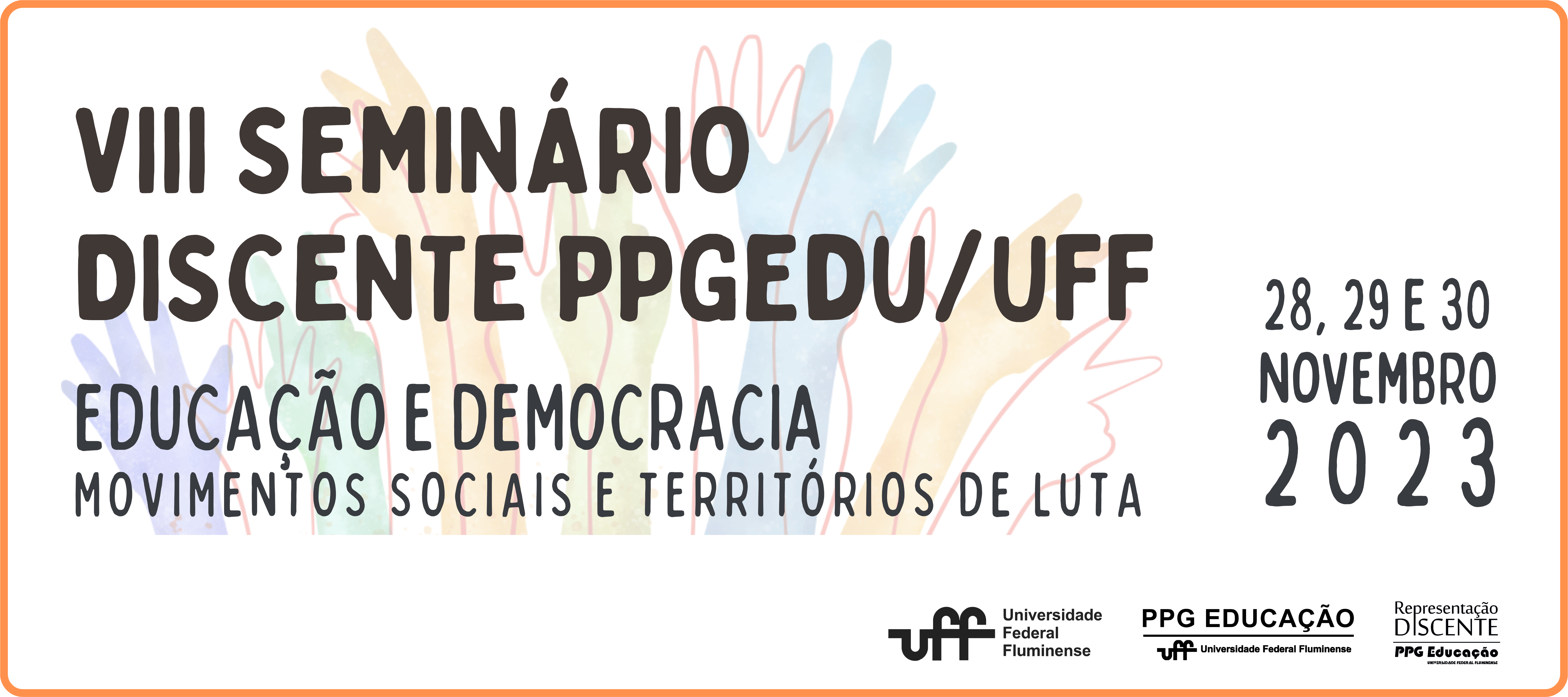 Seminários Discentes Anuais | Página permanente para publicações de  informações específicas dos Seminários Discentes do Programa de  Pós-Graduação em Educação / UFF.